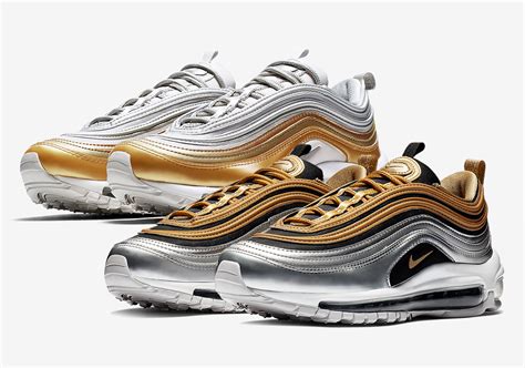 nike 97 gold weiß|Nike air max 97 metallic gold.